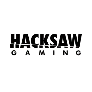 Hacksaw Gaming logo štúdia volatilných slotov
